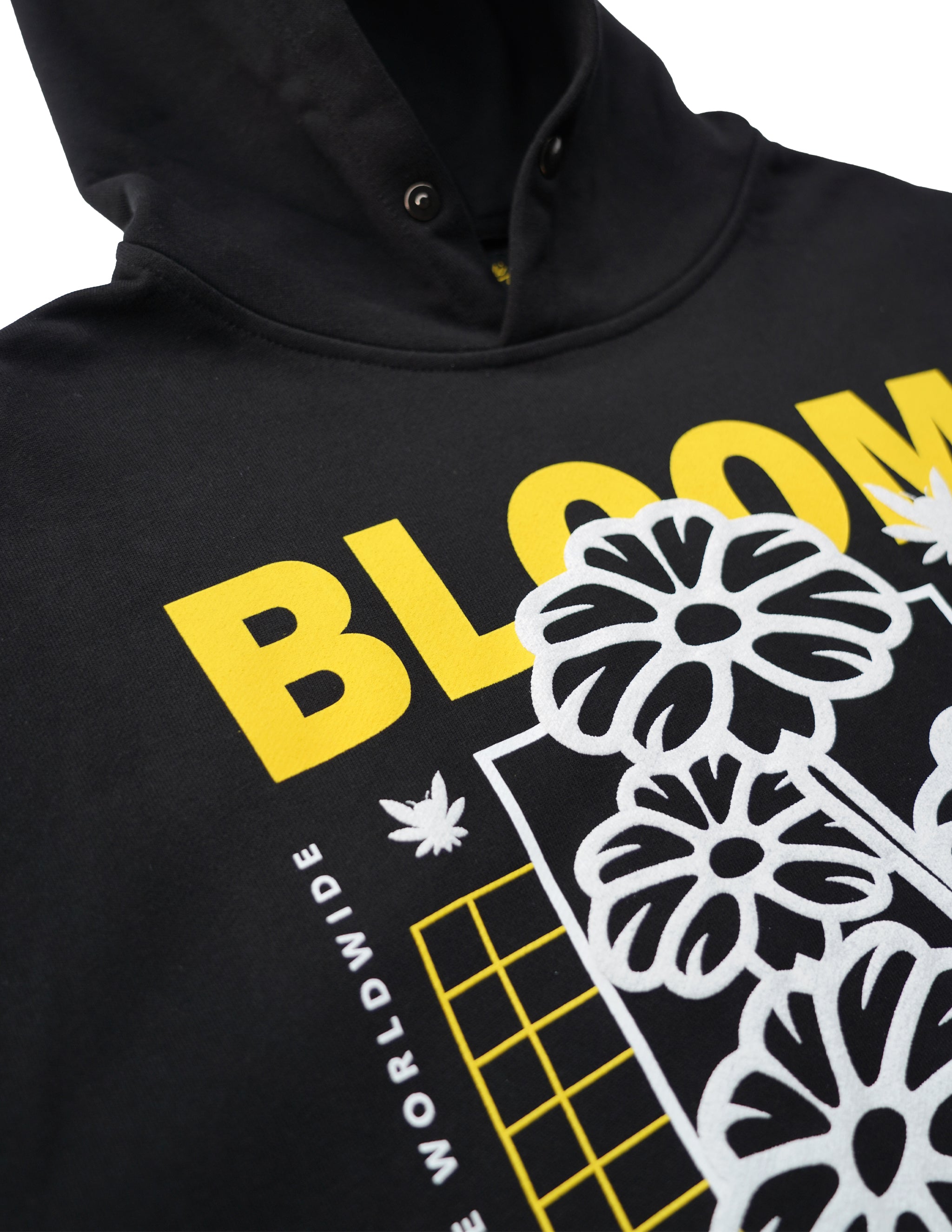 Bloom Hoodie Black