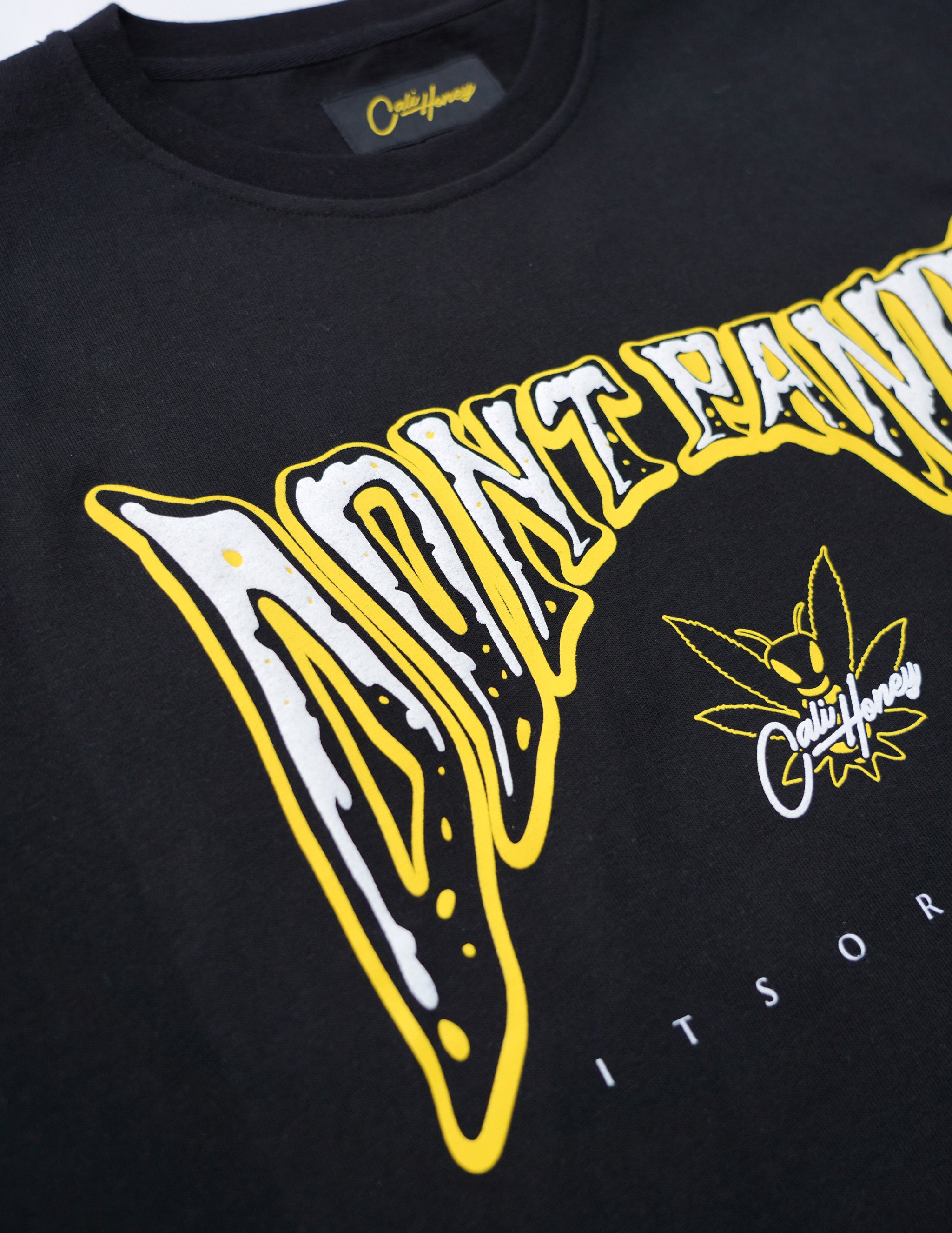 Don't Panic T-Shirt Black