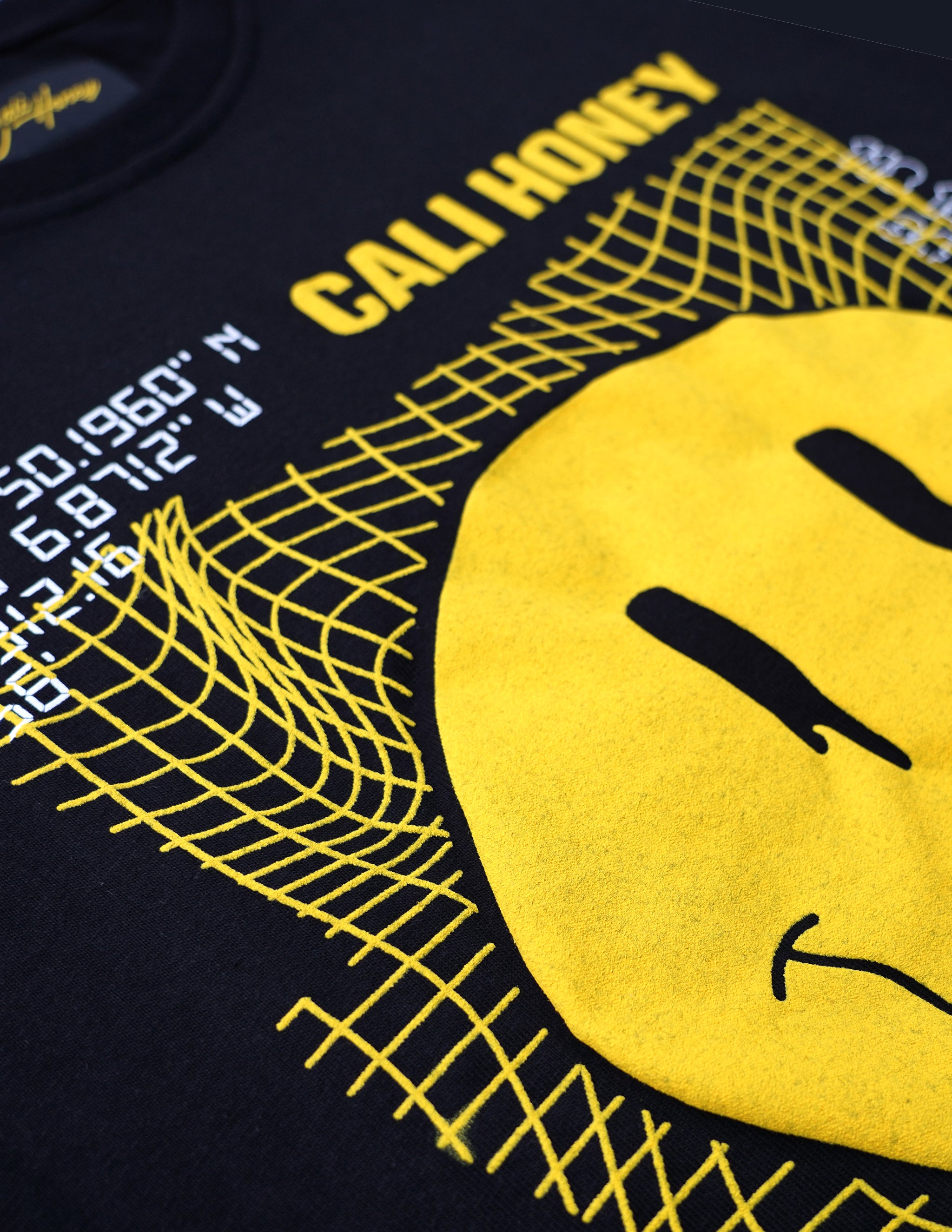 Happy Face T-Shirt Black