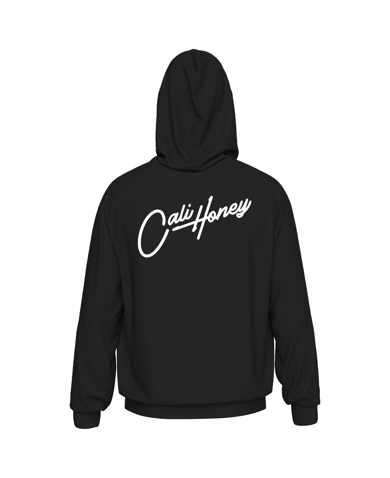 Cursive Hoodie Black Premium