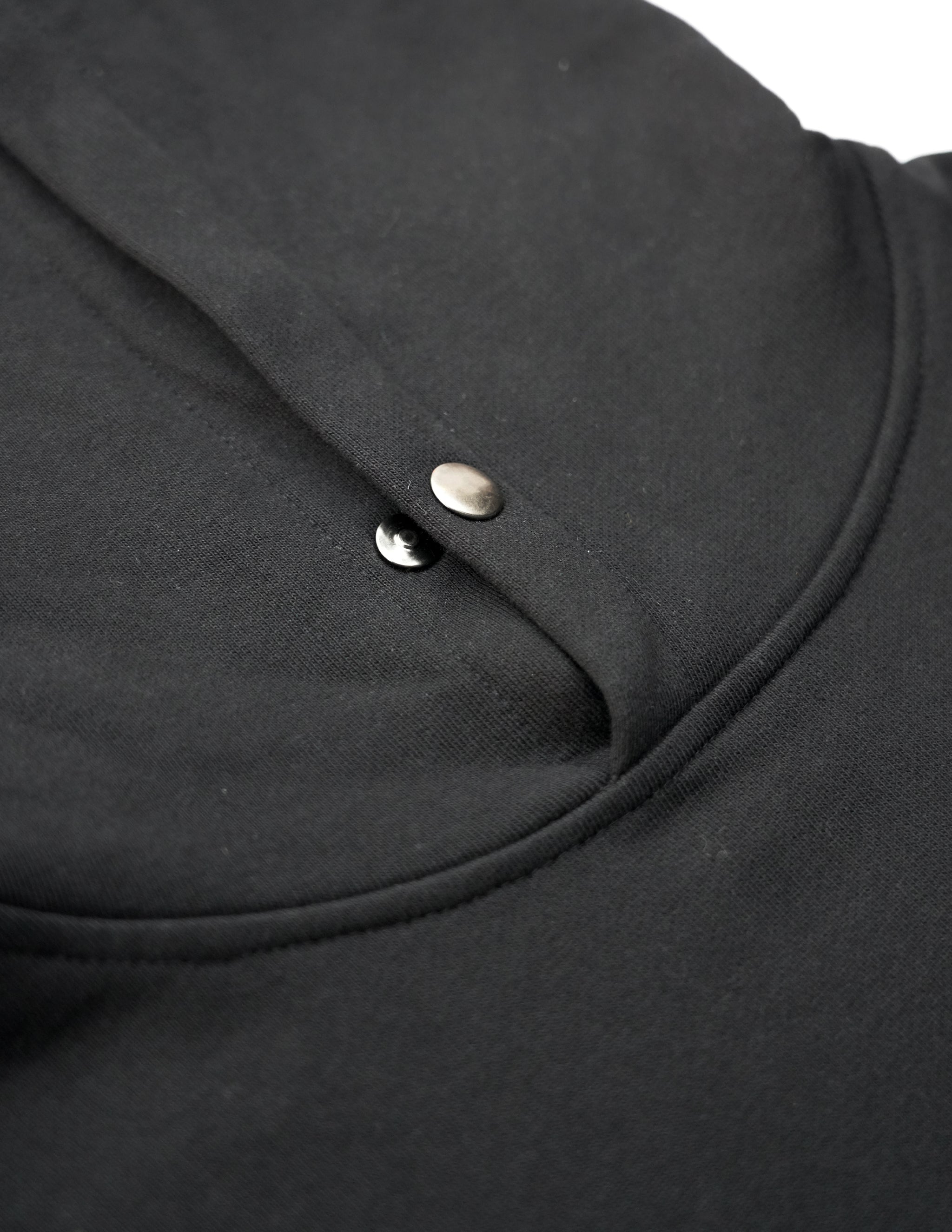 Big Cursive Logo Hoodie Black