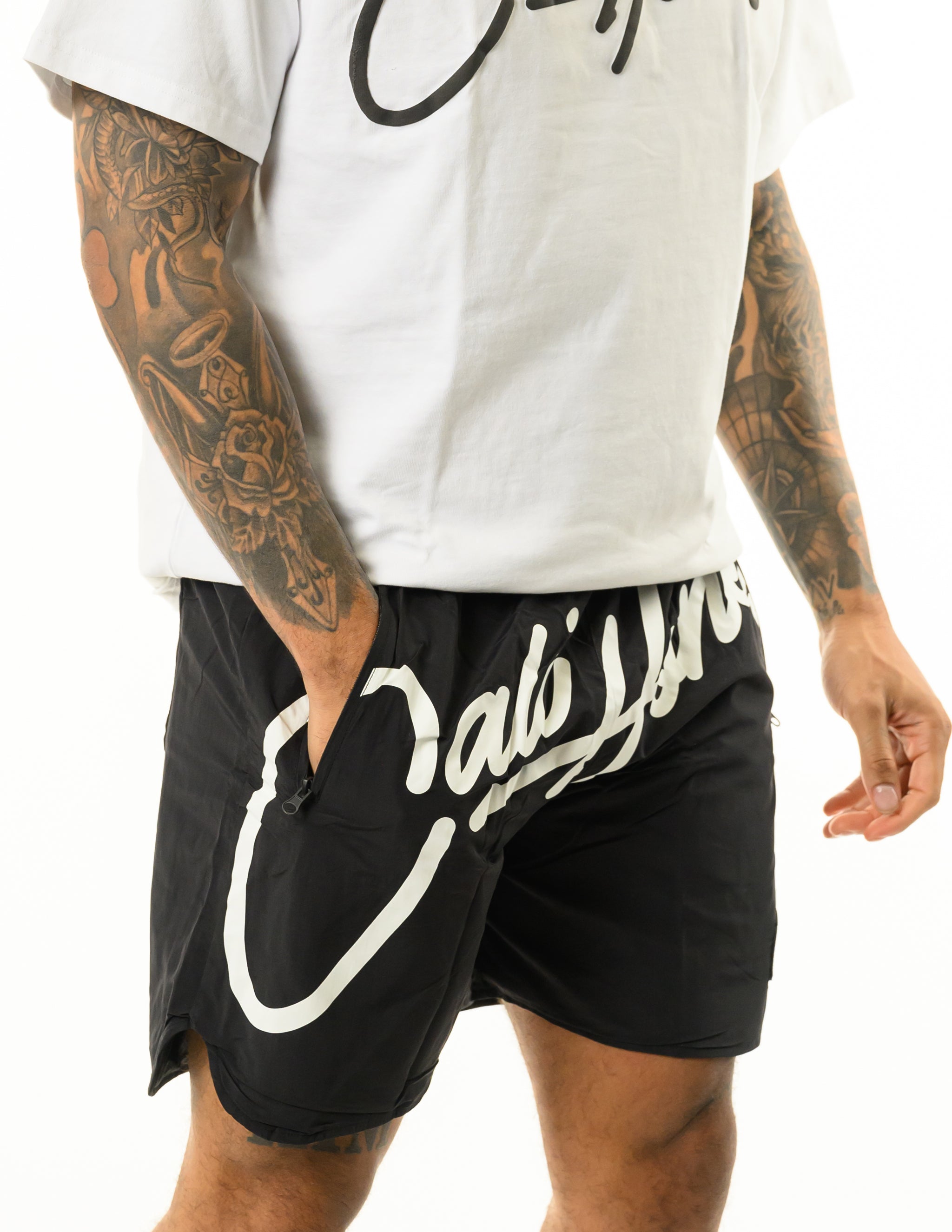 Big Logo Shorts Black