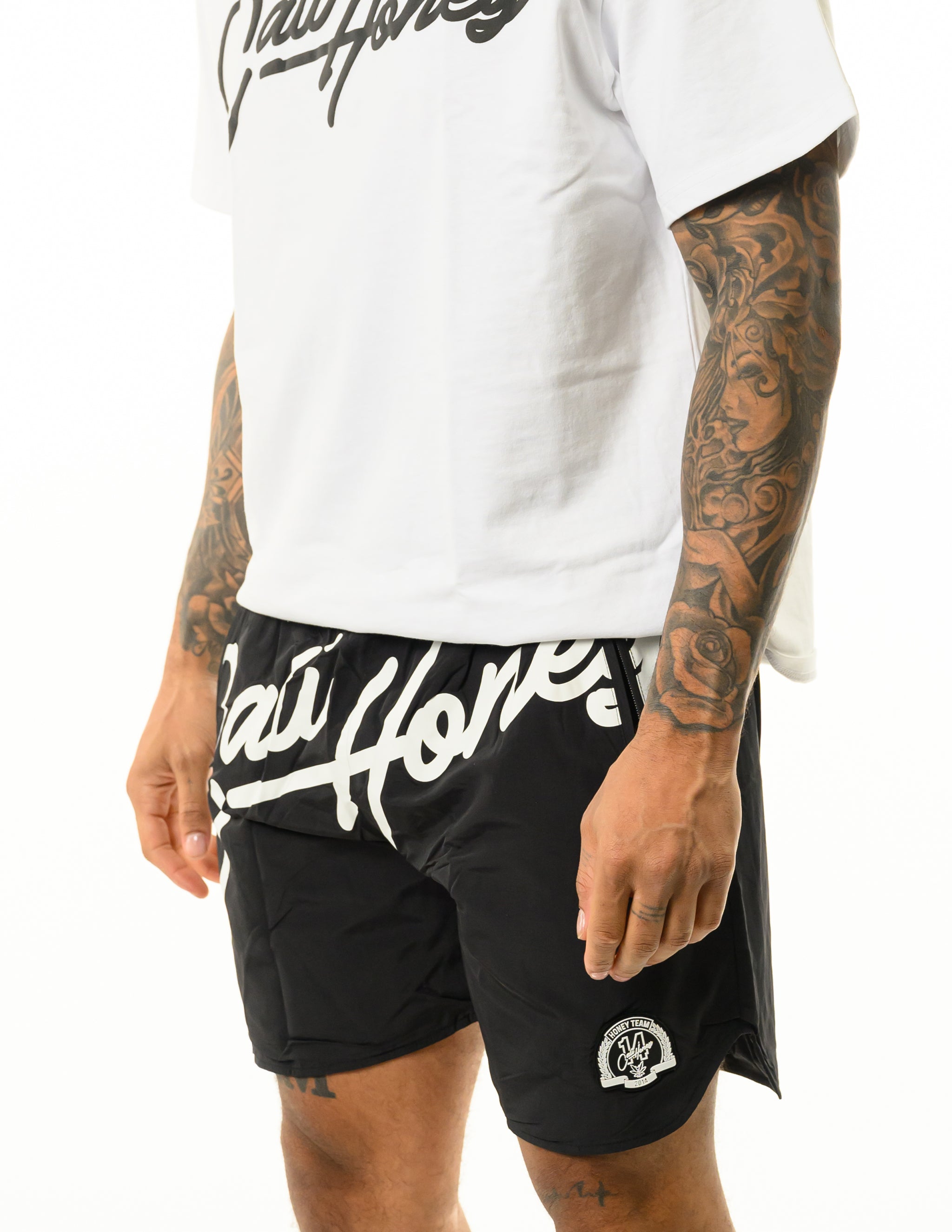 Big Logo Shorts Black