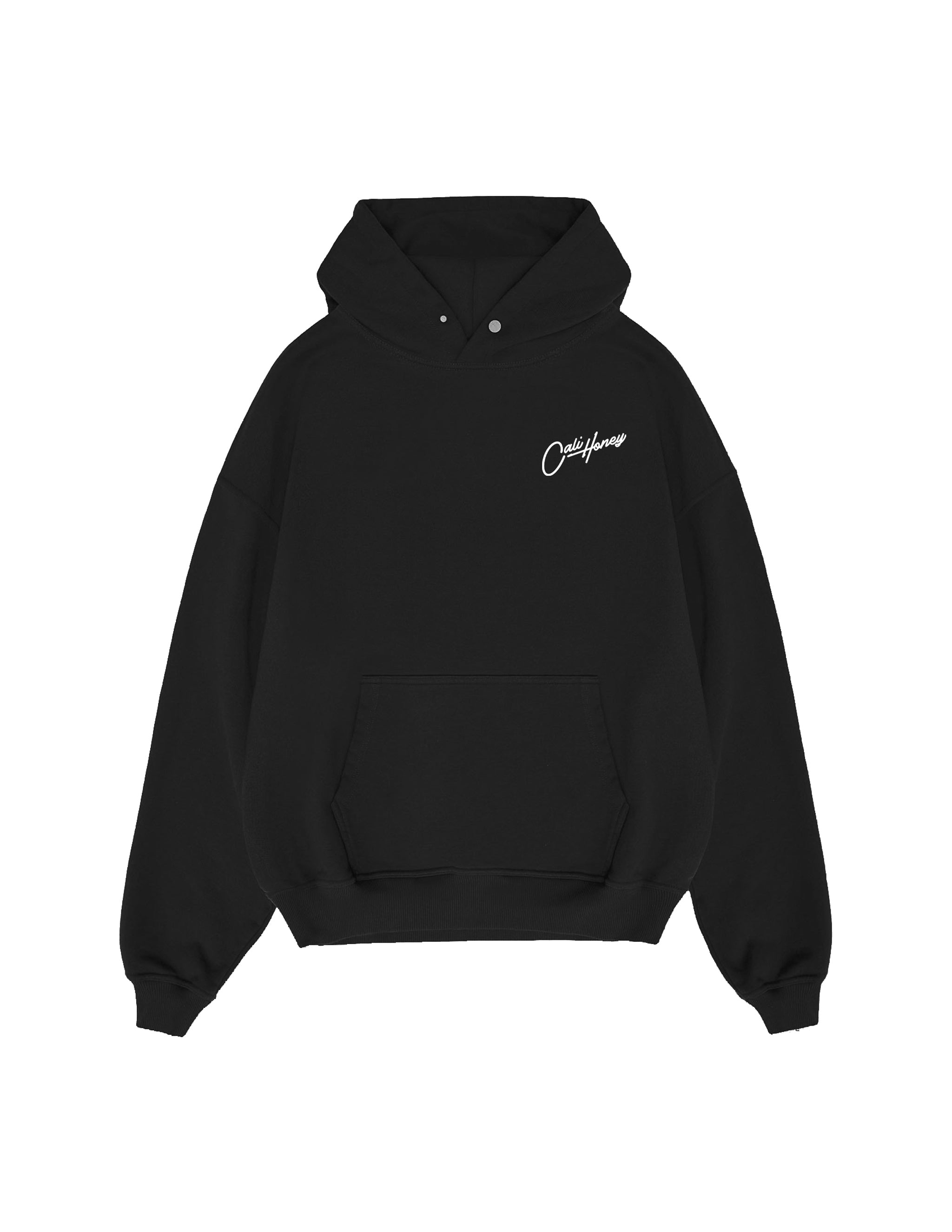 Cursive Hoodie Black