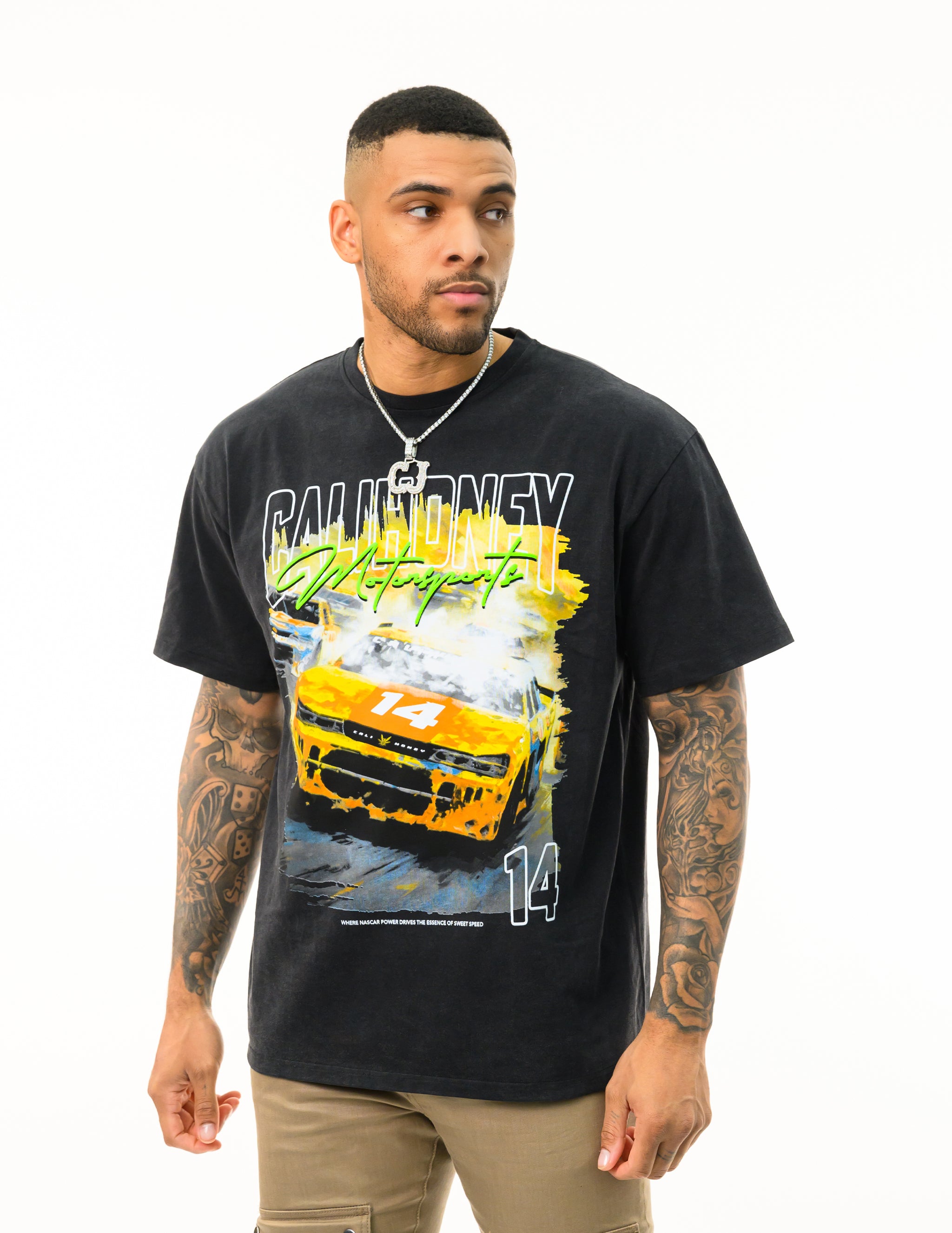 Motorsports T-Shirt Black