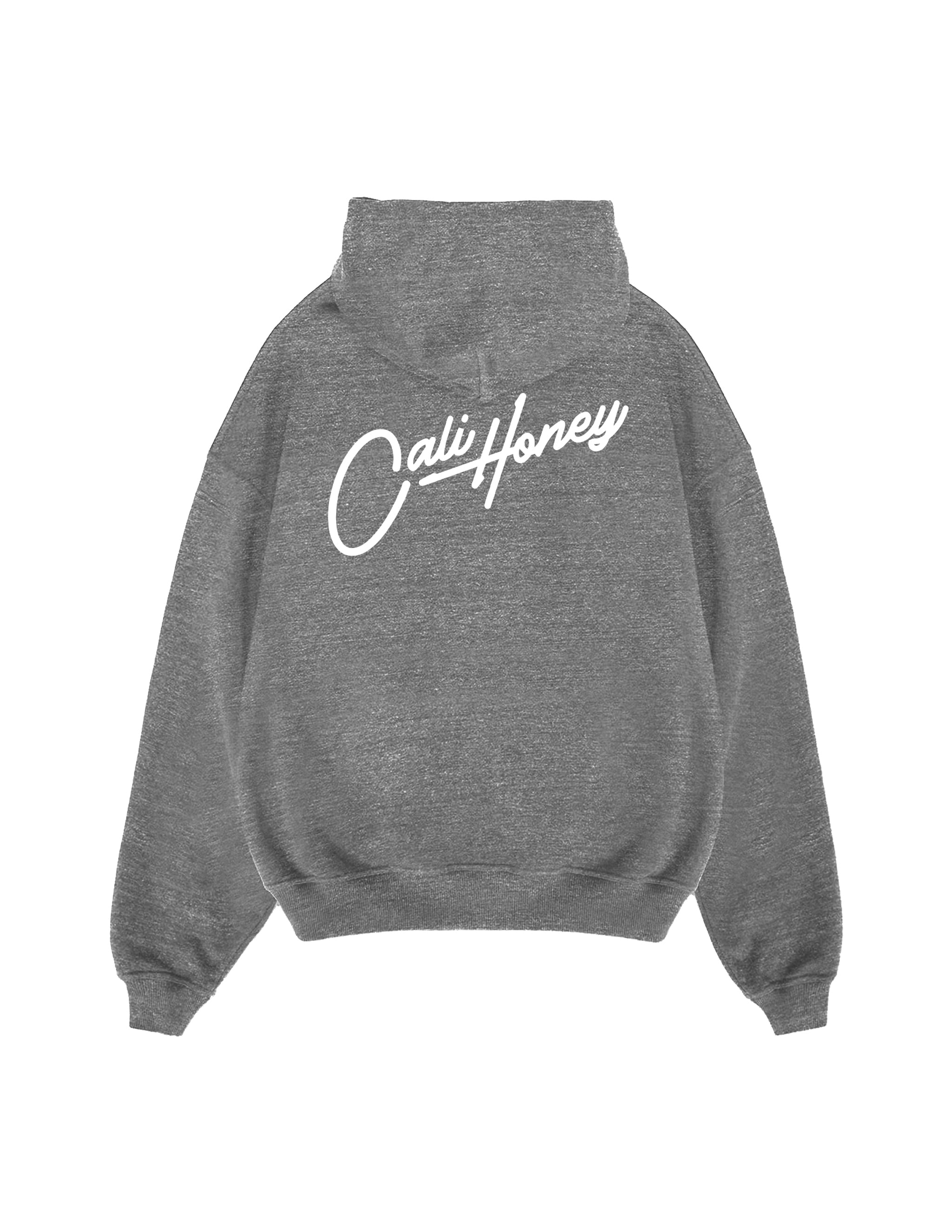 Cursive Hoodie Grey