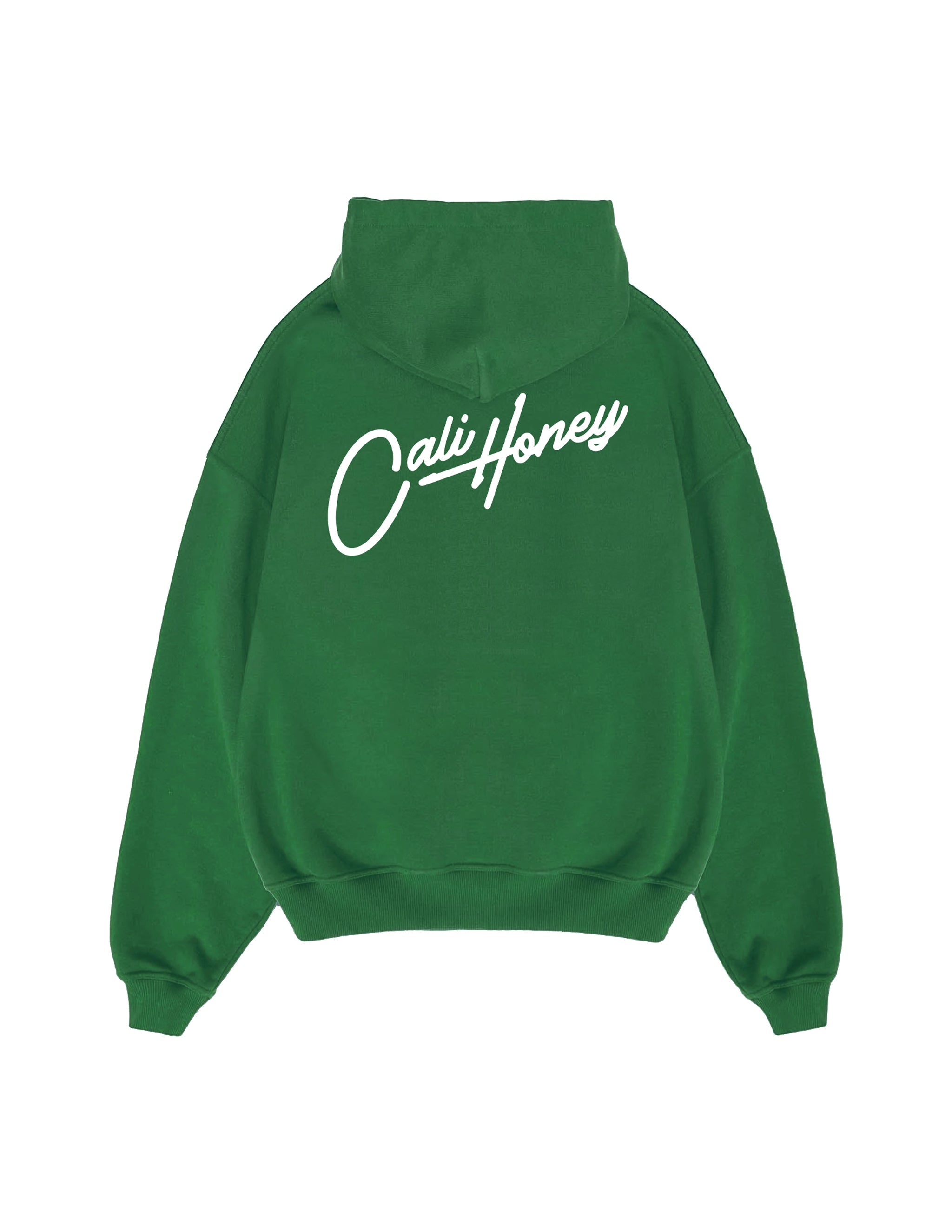 Cursive Hoodie Green