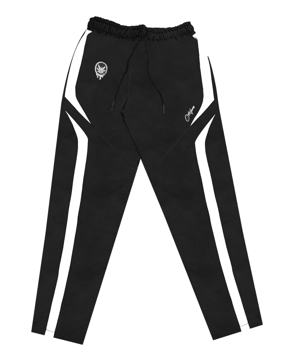 Windbreaker Pants Black & White