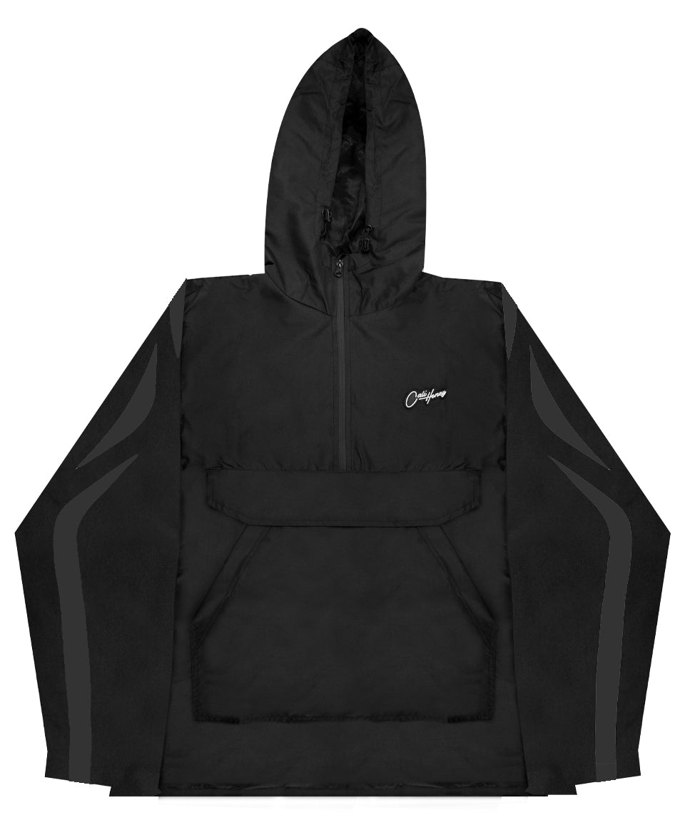 Windbreaker Jacket Black & Black 3M