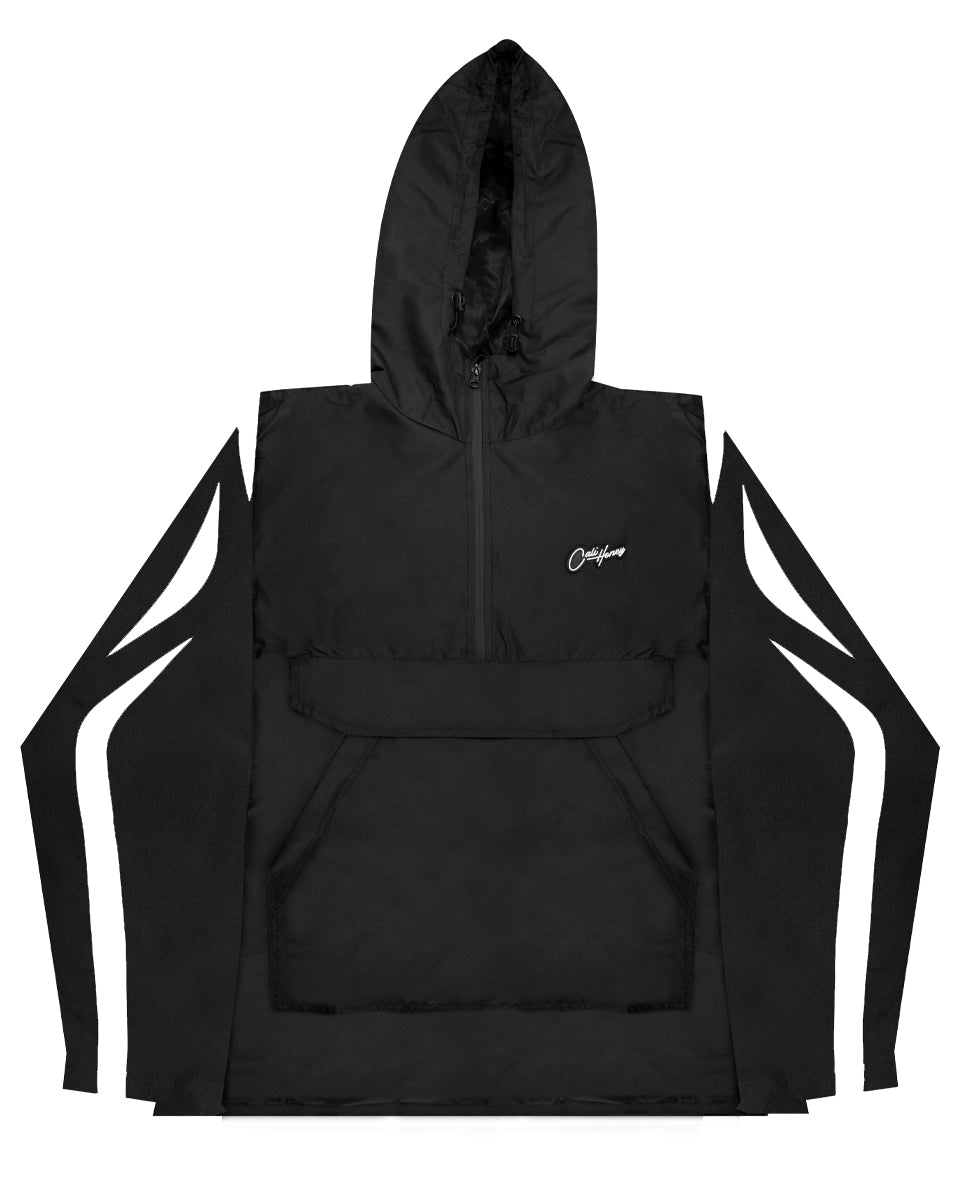 Windbreaker Jacket Black & White