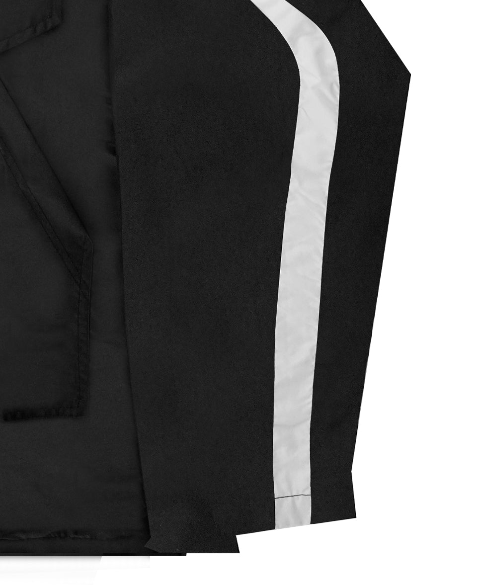 Windbreaker Jacket Black & Yellow