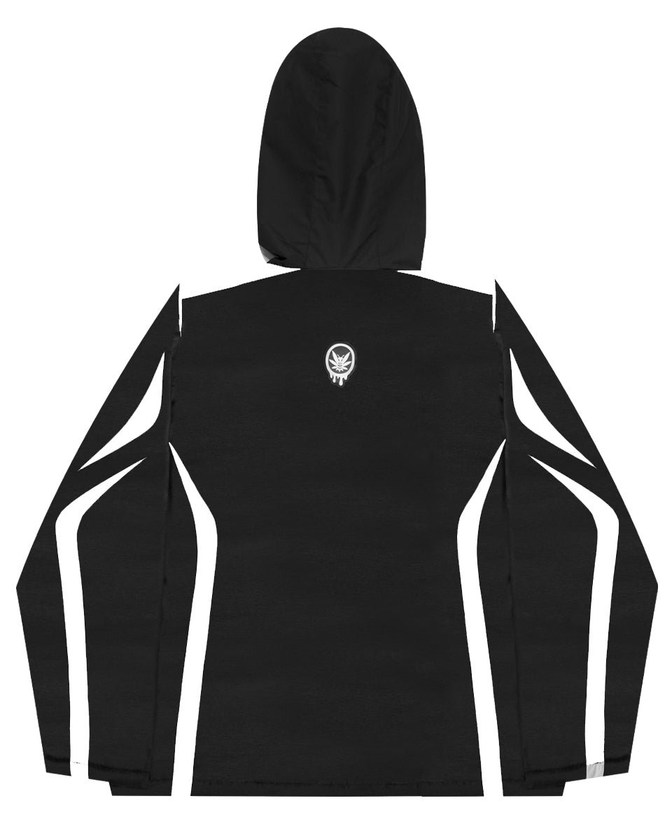 Windbreaker Jacket Black & White