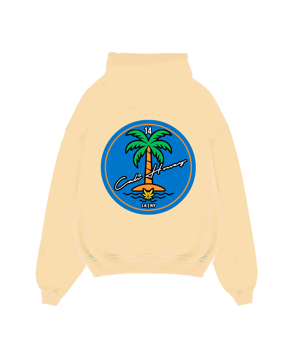 Cursive 2.0 Cream Hoodie