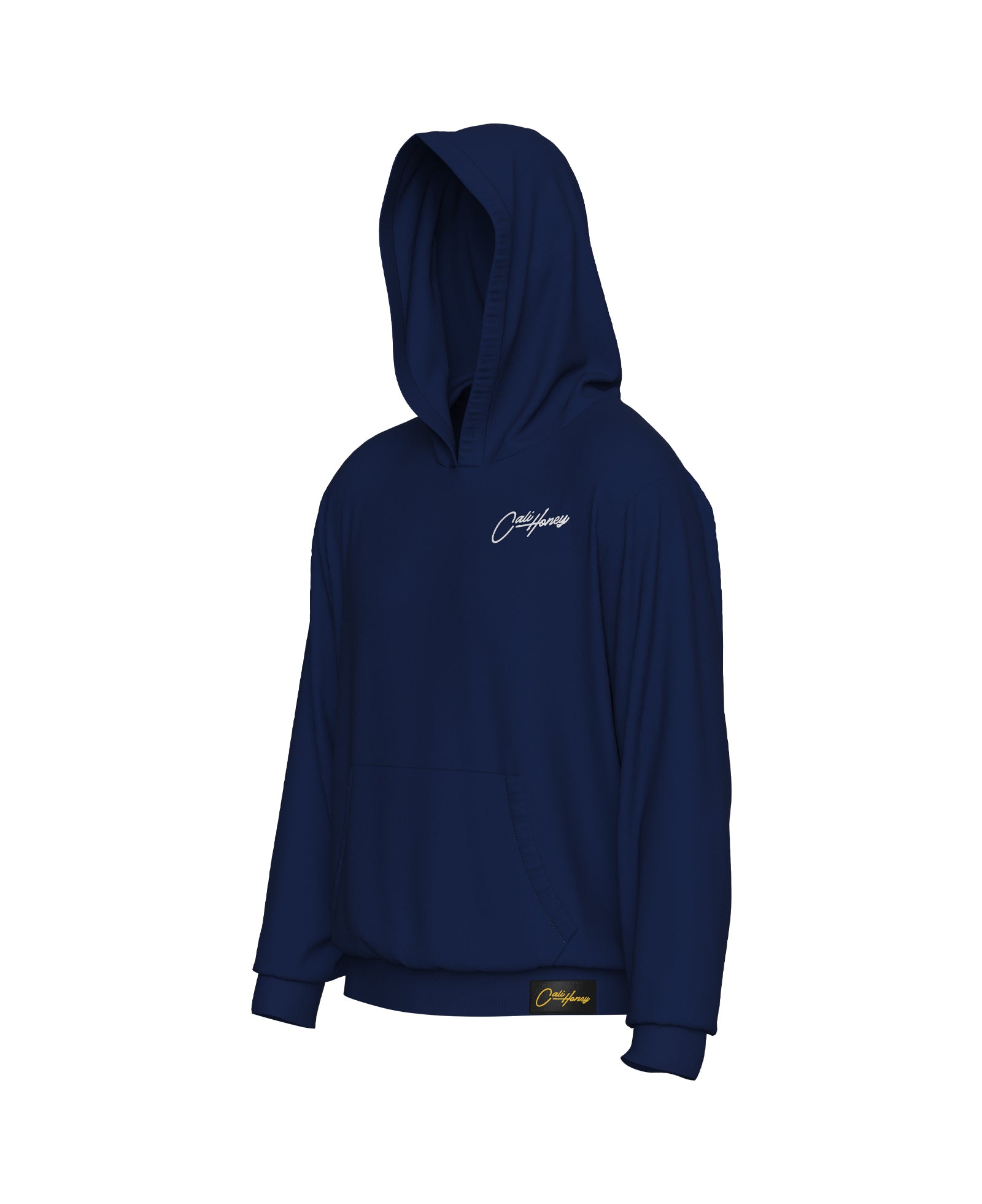 Cursive Hoodie Navy