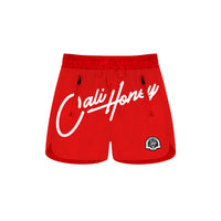 Big Logo Shorts Red