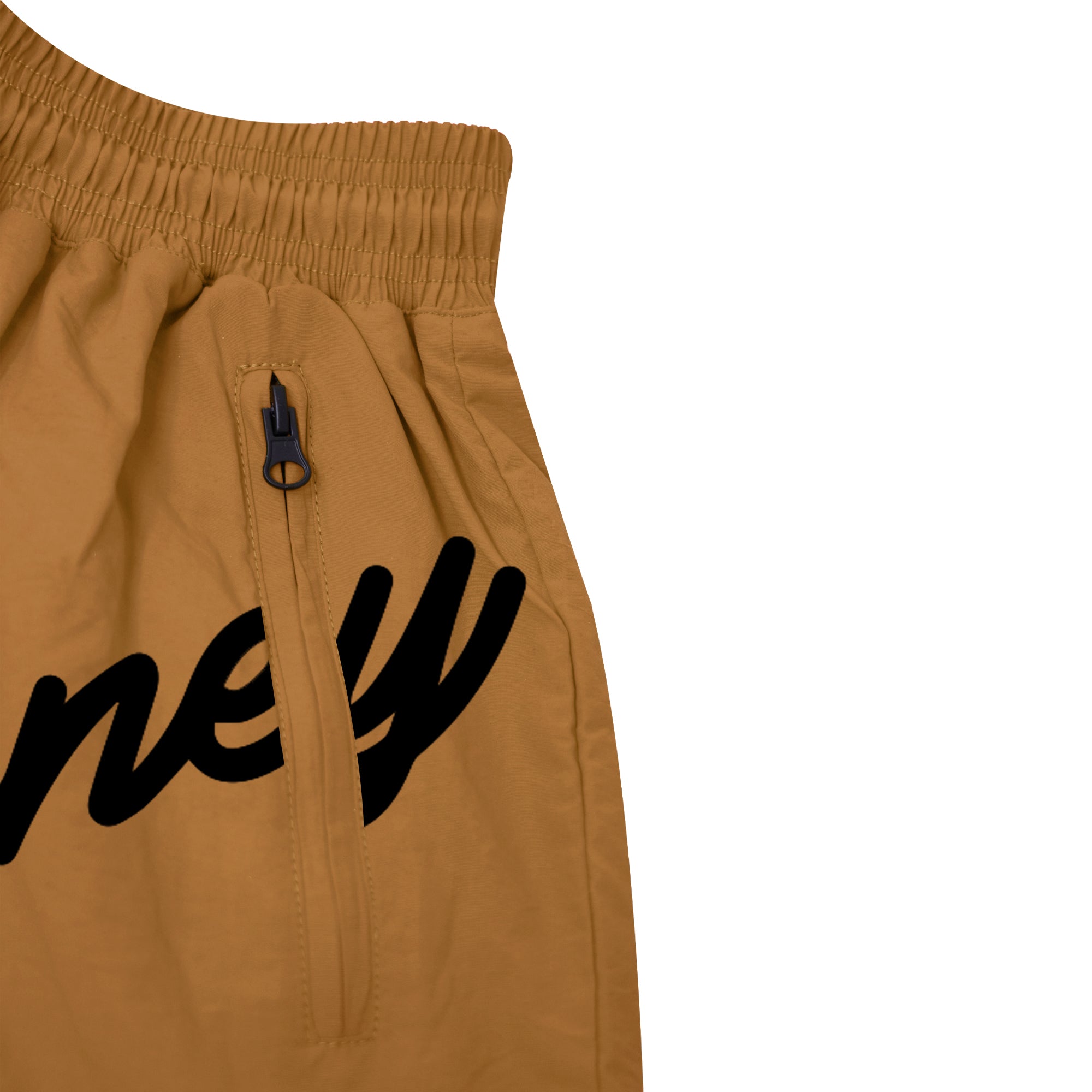 Big Logo Shorts Tan