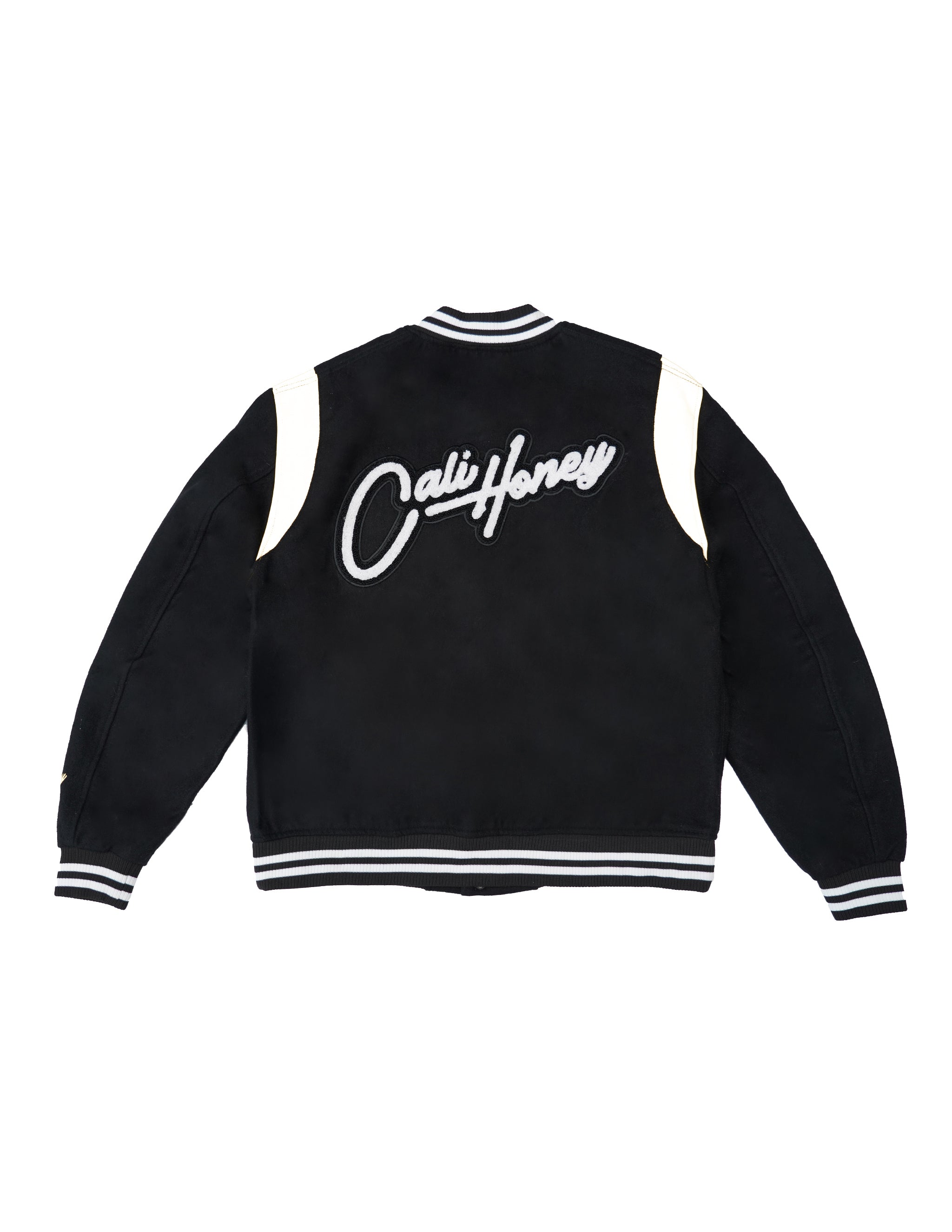 Varsity Jacket Black / White