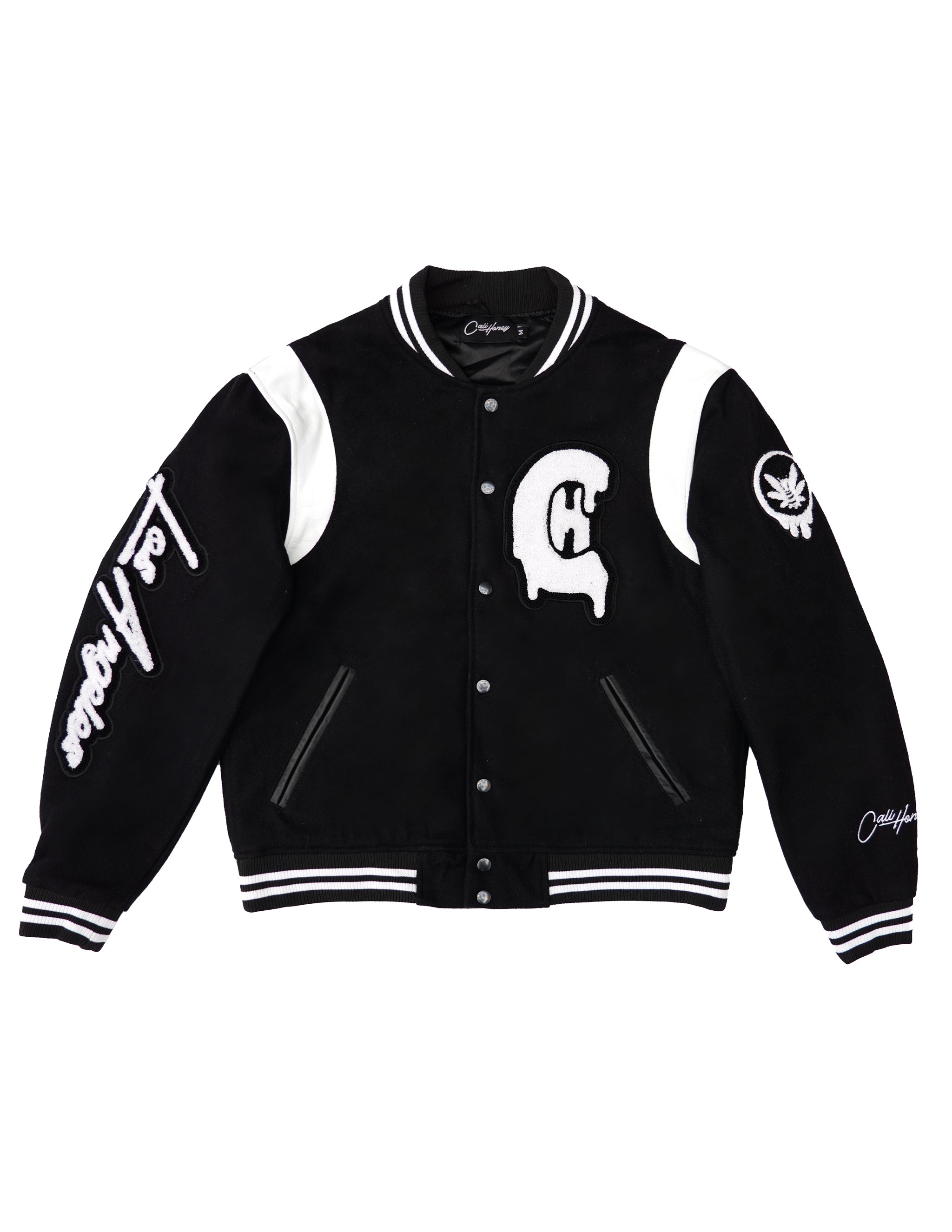 Varsity Jacket Black / White