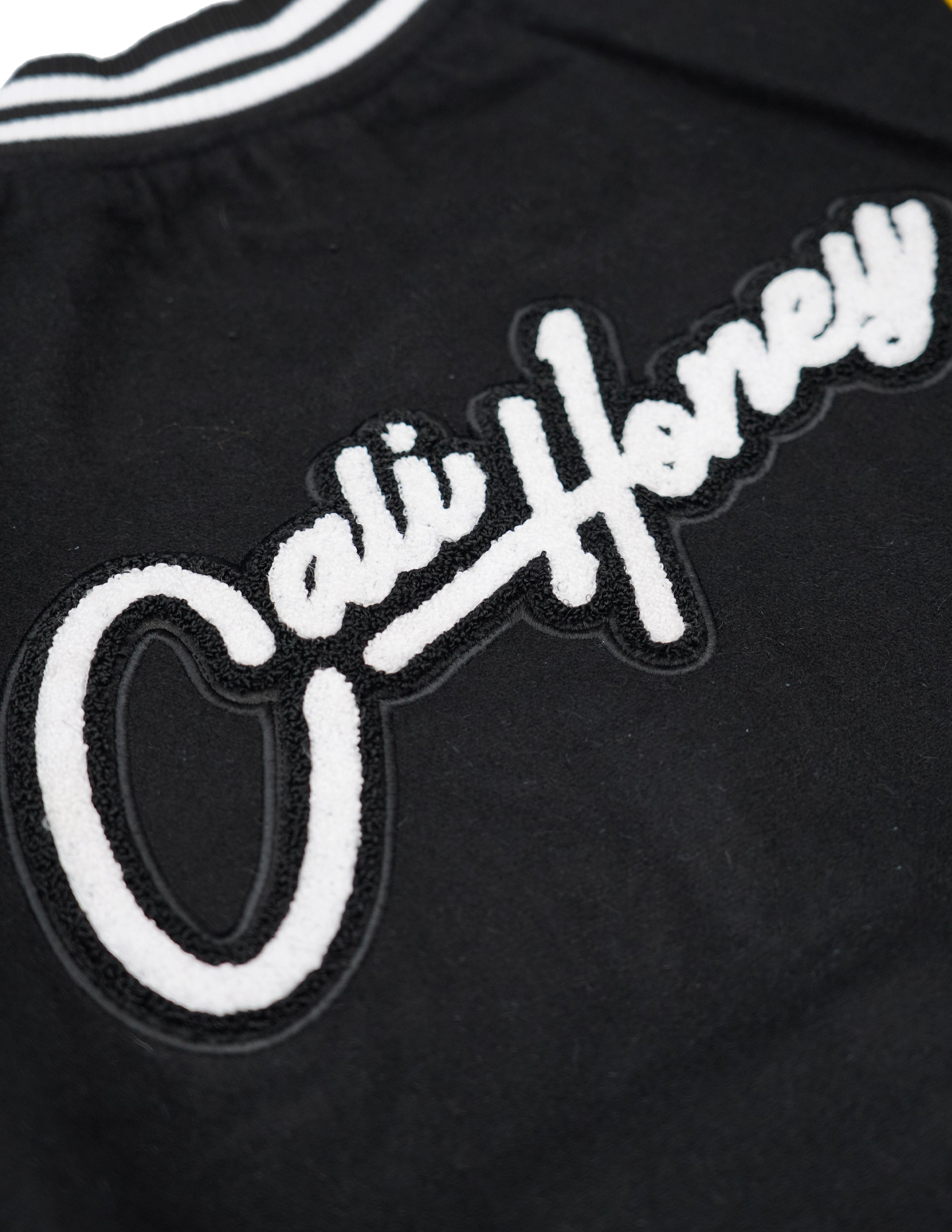 Varsity Jacket Black / Gold
