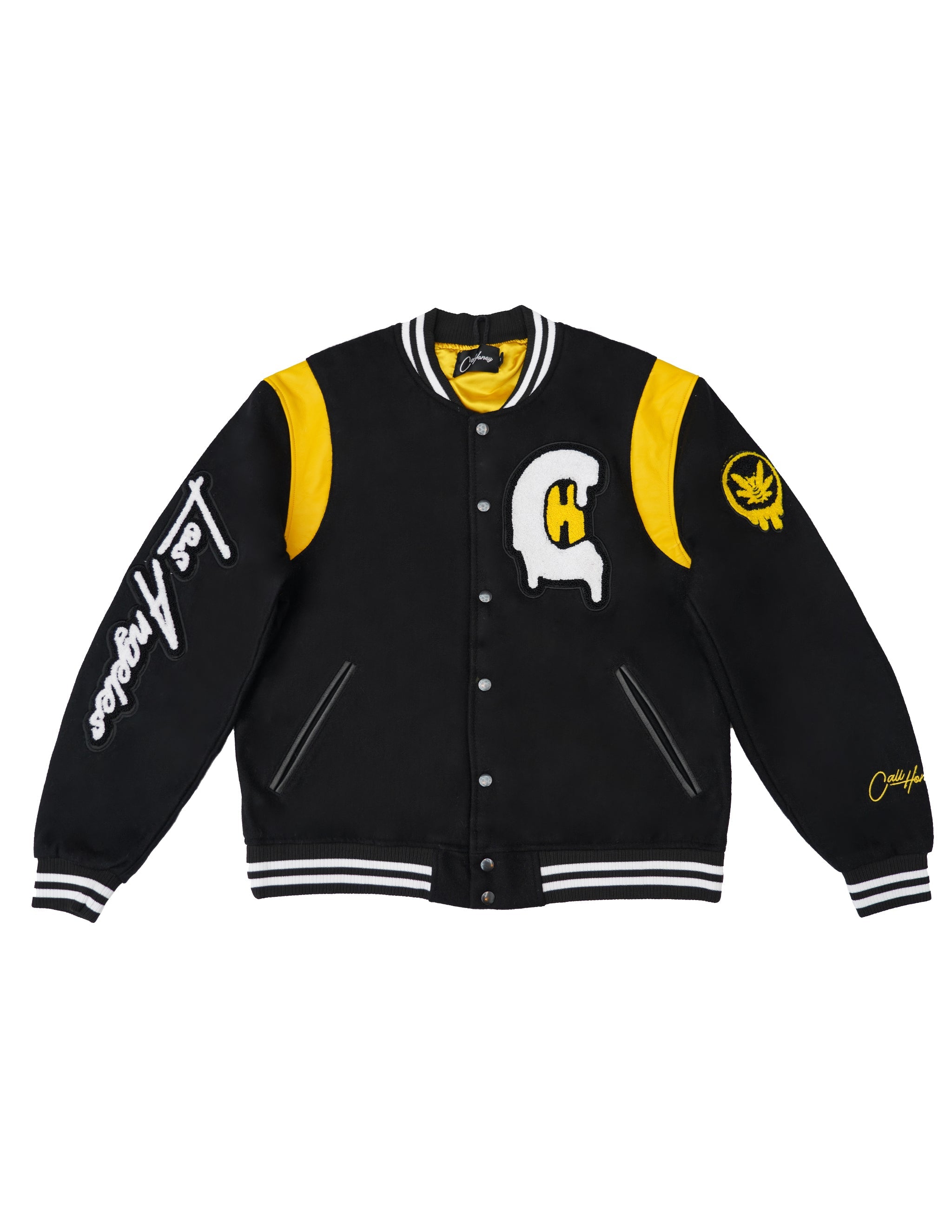 Varsity Jacket Black / Gold