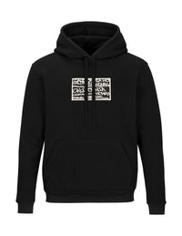 Graffiti Logo Hoodie Black