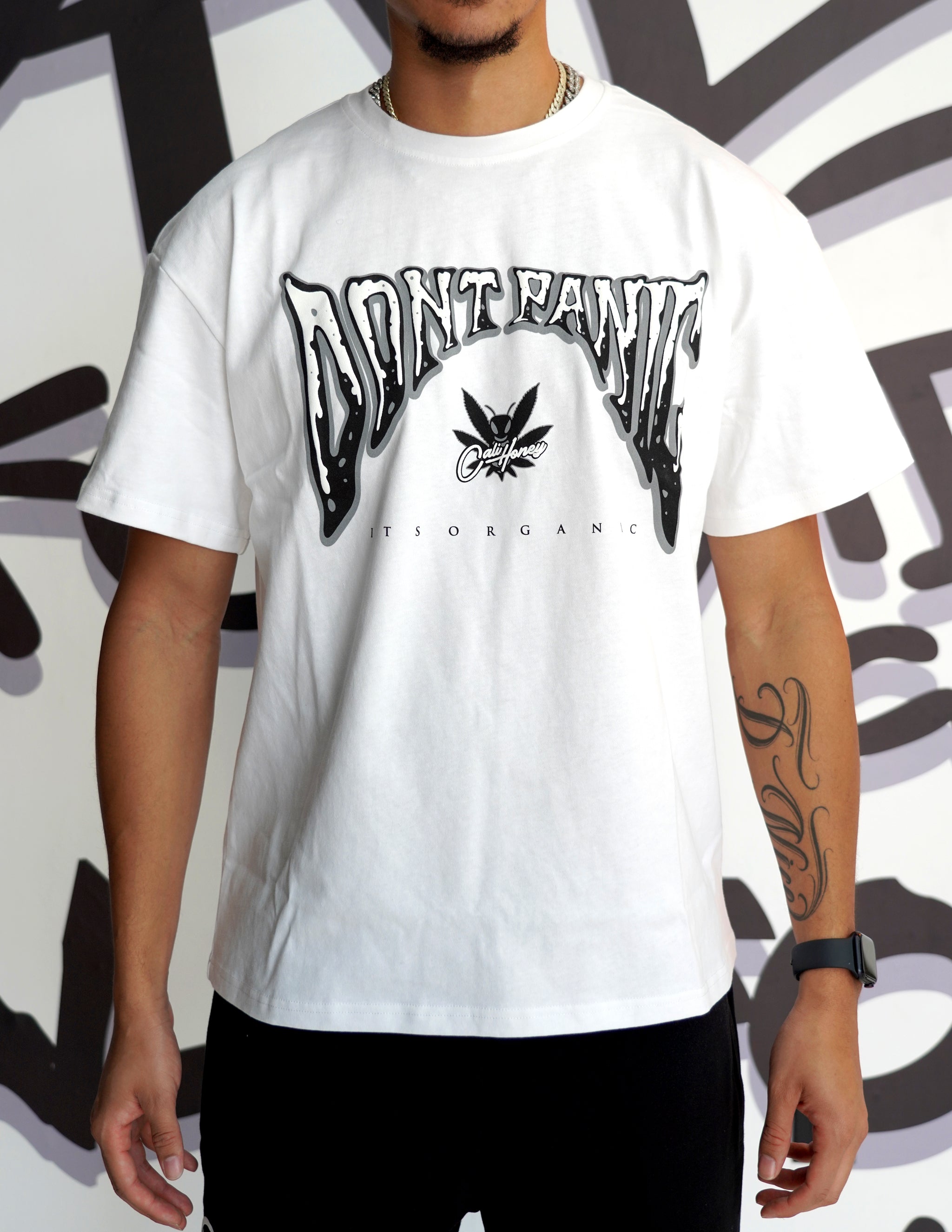 Don't Panic T-Shirt White